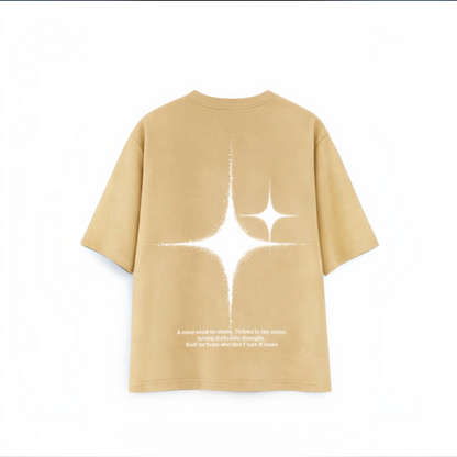 Noise Addct Beige Tshirt