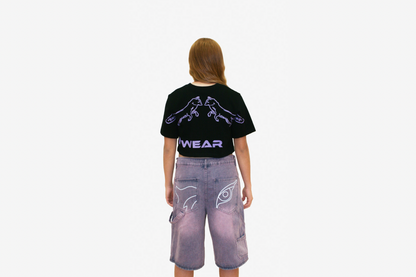Noise Addict Black Crop Top