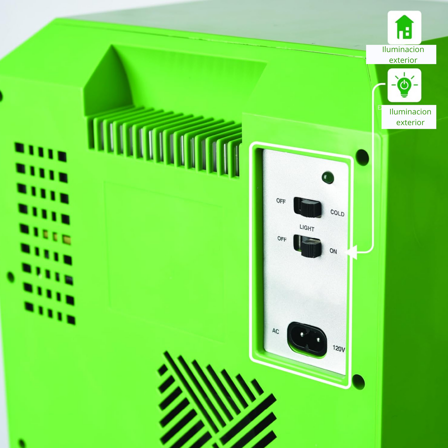 Mini Nevera Minecraft Creeper