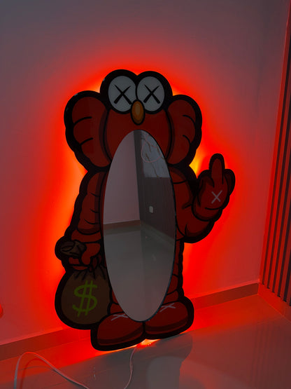 Espejo Elmo Kaws