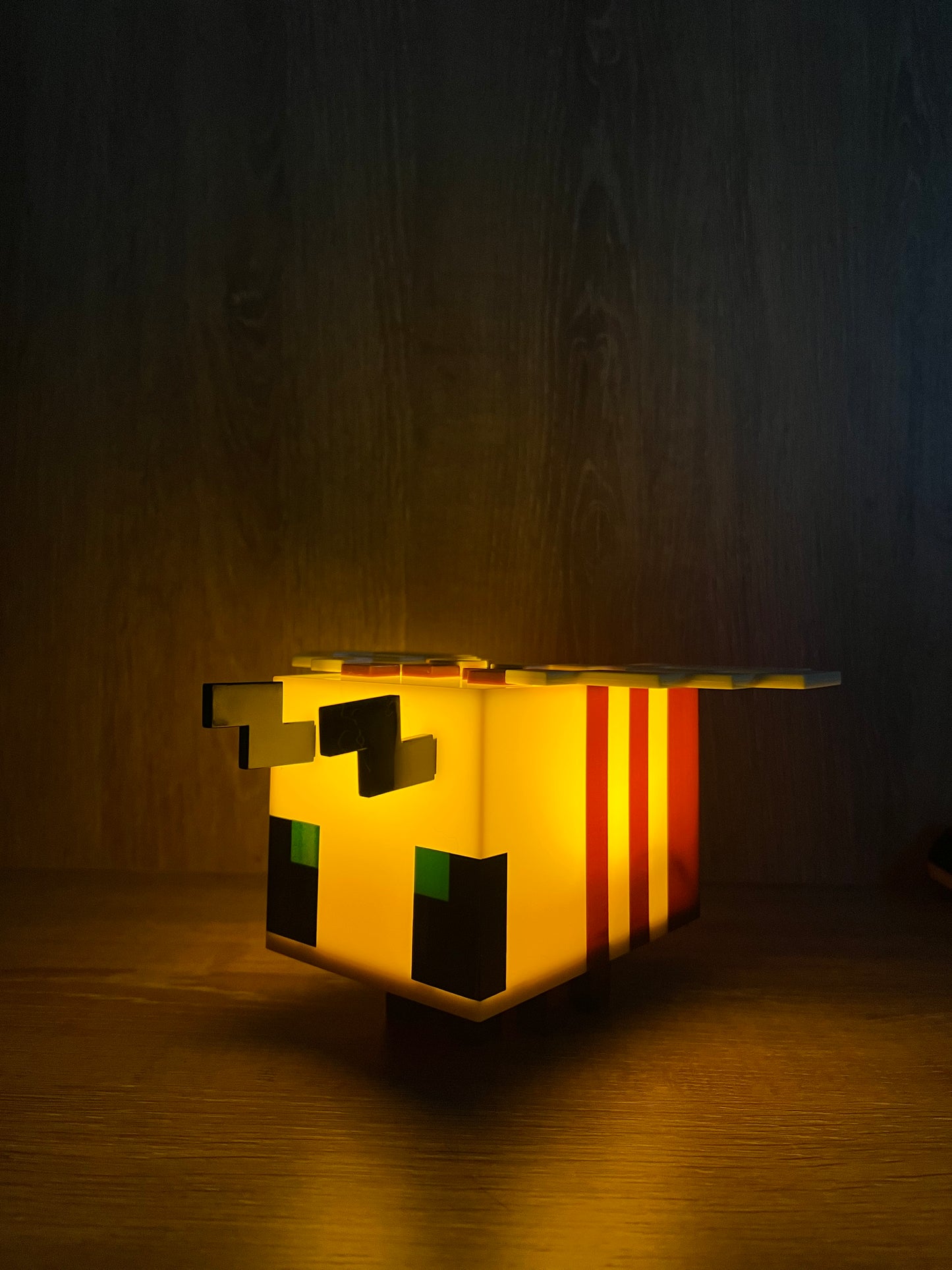 Lámpara Abejita Minecraft