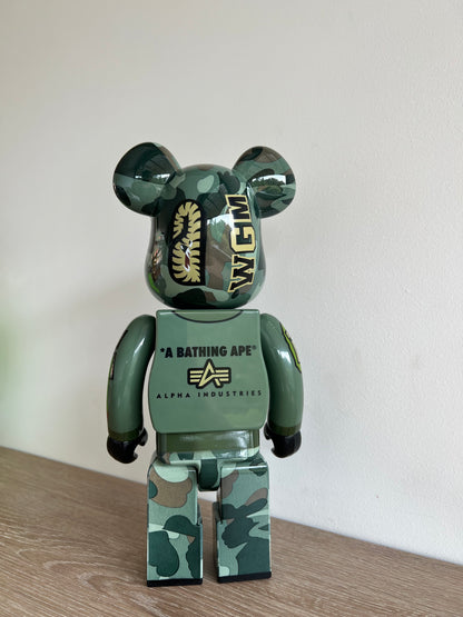 Bearbrick X Bape 400%