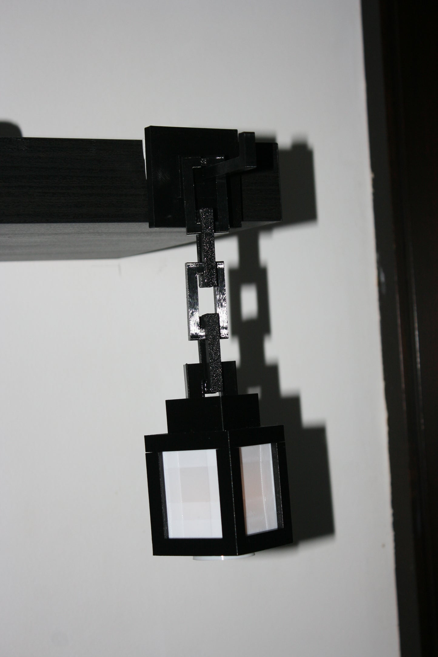 Lámpara Minecraft Colgante