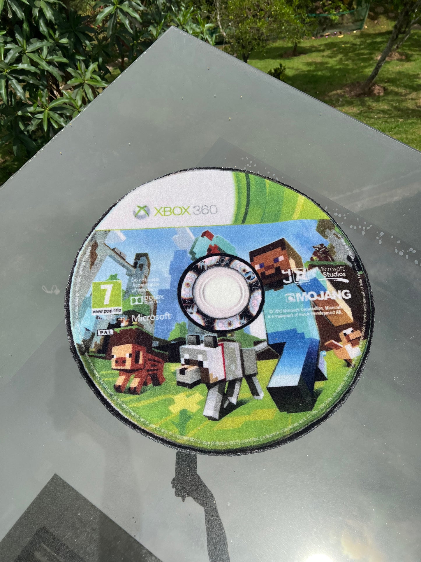 Tapete CD Minecraft