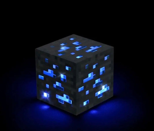 Lámpara Cubo Minecraft