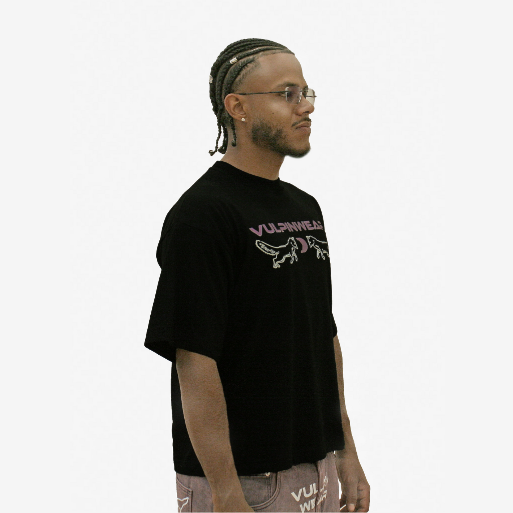 Noise Addict Black Tshirt