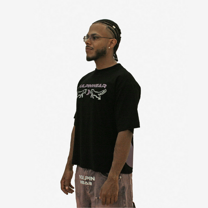 Noise Addict Black Tshirt