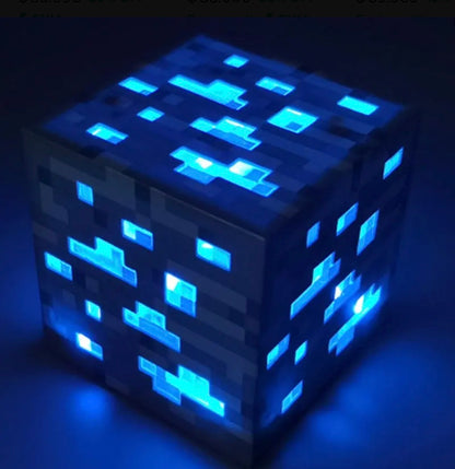 Lámpara Cubo Minecraft