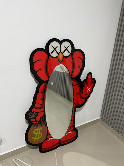 Espejo Elmo Kaws
