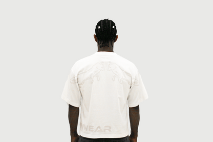 Noise Addict White Tshirt