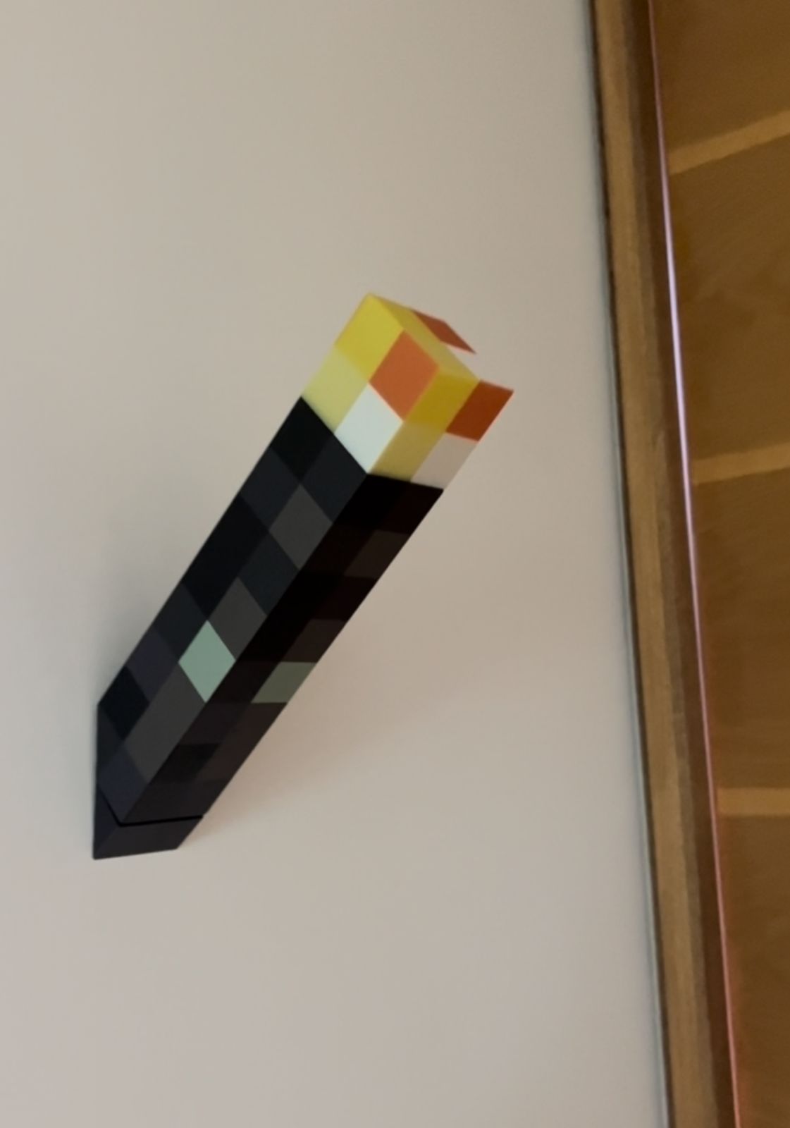 Lampara Antorcha Minecraft
