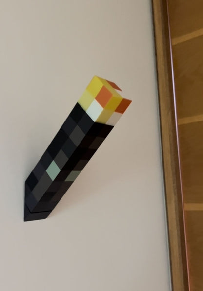 Lampara Antorcha Minecraft
