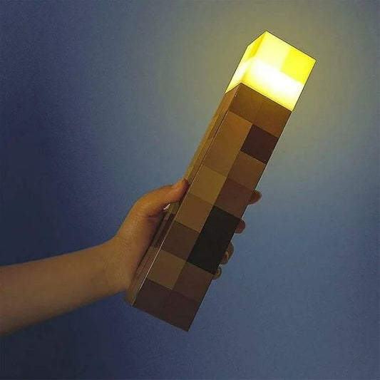 Lampara Antorcha Minecraft