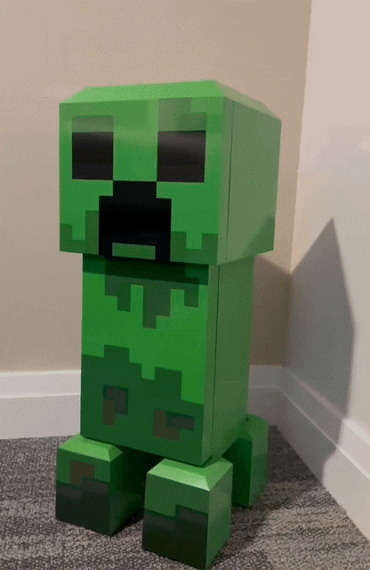 Mini Nevera Creeper Minecraft