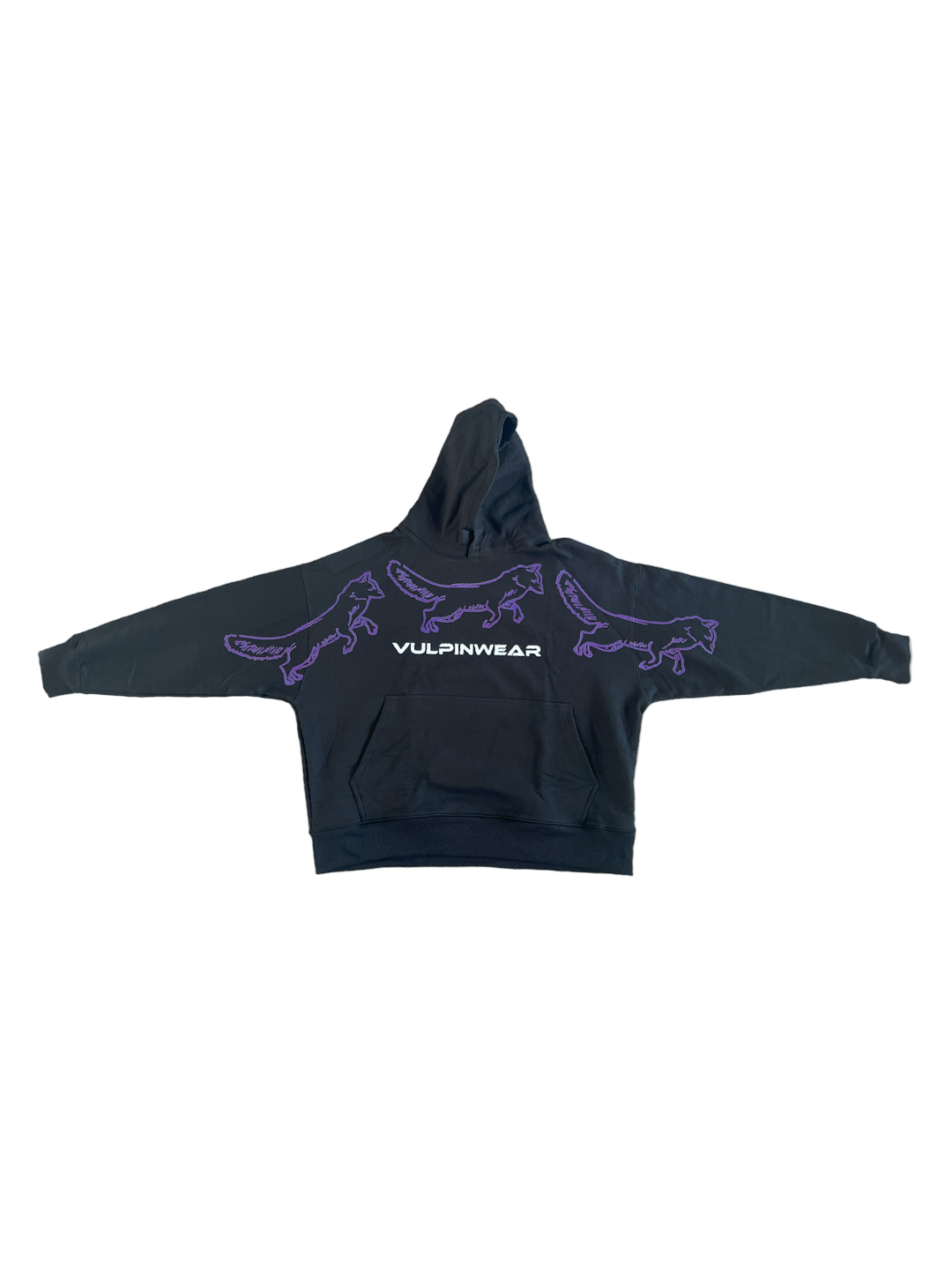 Hoodie Oversize Negro Noise Addct