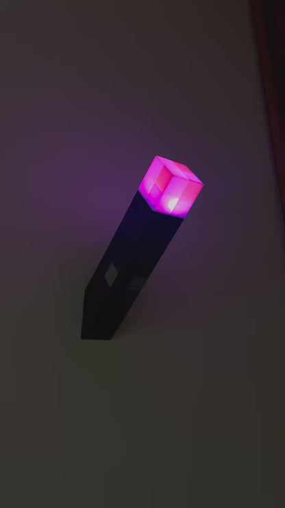 Lampara Antorcha Minecraft