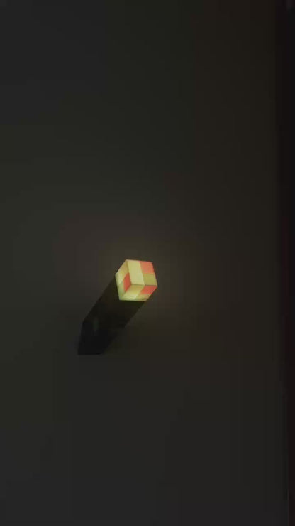 Lampara Antorcha Minecraft